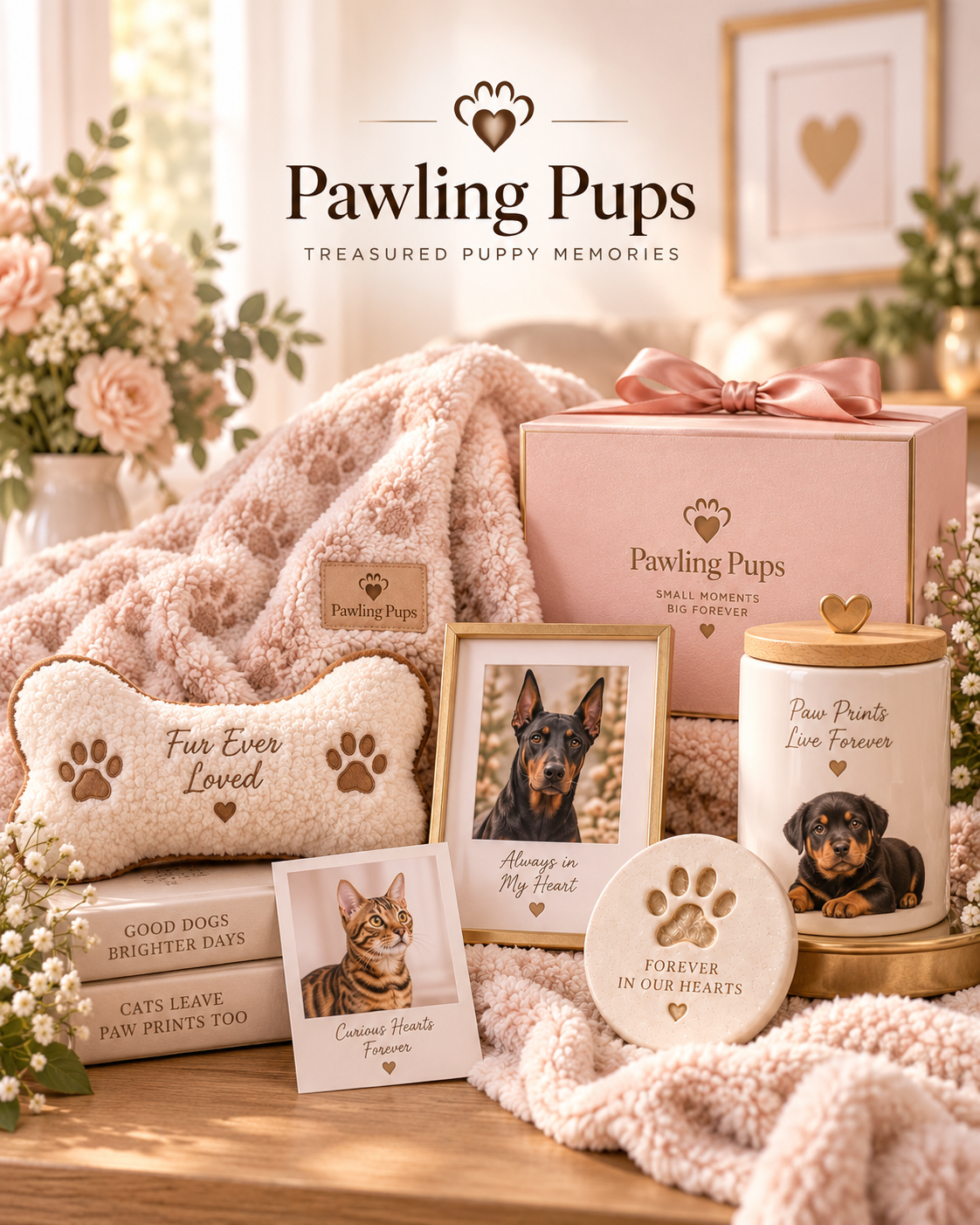 The Pawling Boutique luxury pet accessories and keepsakes