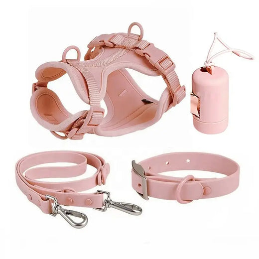 Pawling Signature Walk Set™ | Harness, Leash, Collar + Bag Holder