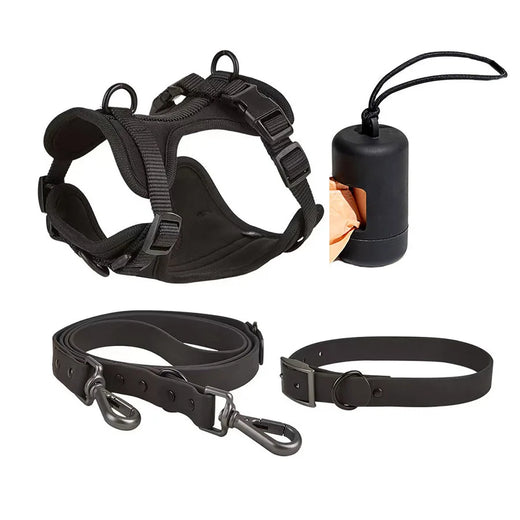 Pawling Signature Walk Set™ | Harness, Leash, Collar + Bag Holder