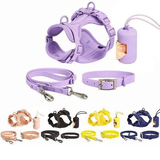 Pawling Signature Walk Set™ | Harness, Leash, Collar + Bag Holder