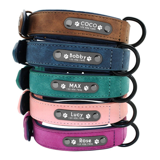 Pawling Signature™ Personalized Leather Collar + Lead Set
