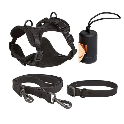 Pawling Signature Walk Set™ | Harness, Leash, Collar + Bag Holder