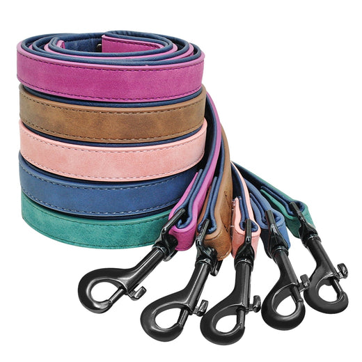 Pawling Signature™ Personalized Leather Collar + Lead Set