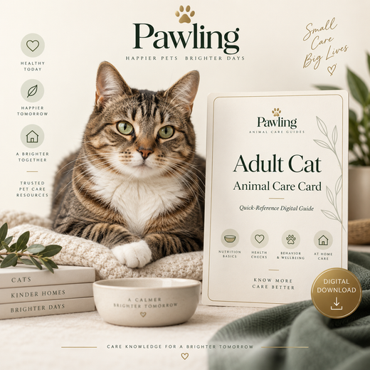 Animal Care Cards — Choose Your Pet