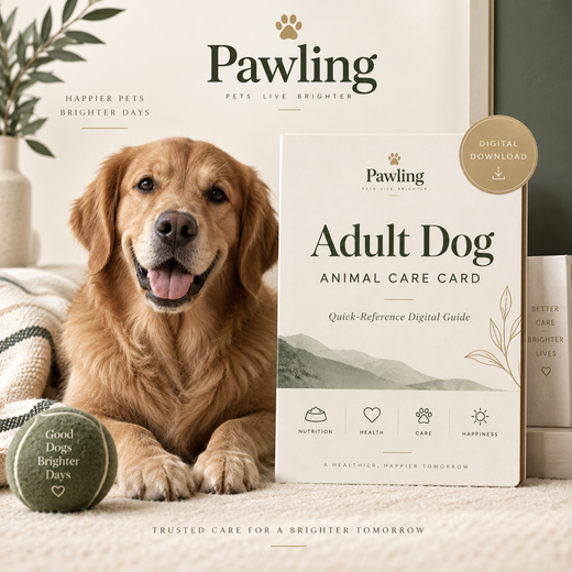 Animal Care Cards — Choose Your Pet