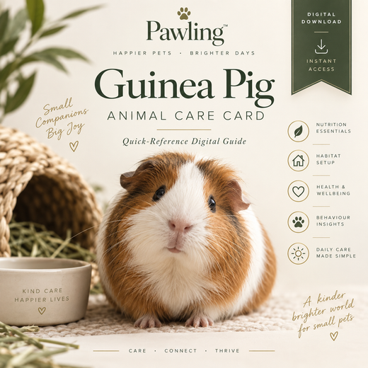 Animal Care Cards — Choose Your Pet
