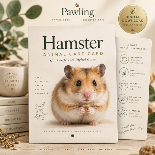 Animal Care Cards — Choose Your Pet