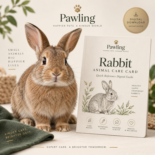 Animal Care Cards — Choose Your Pet