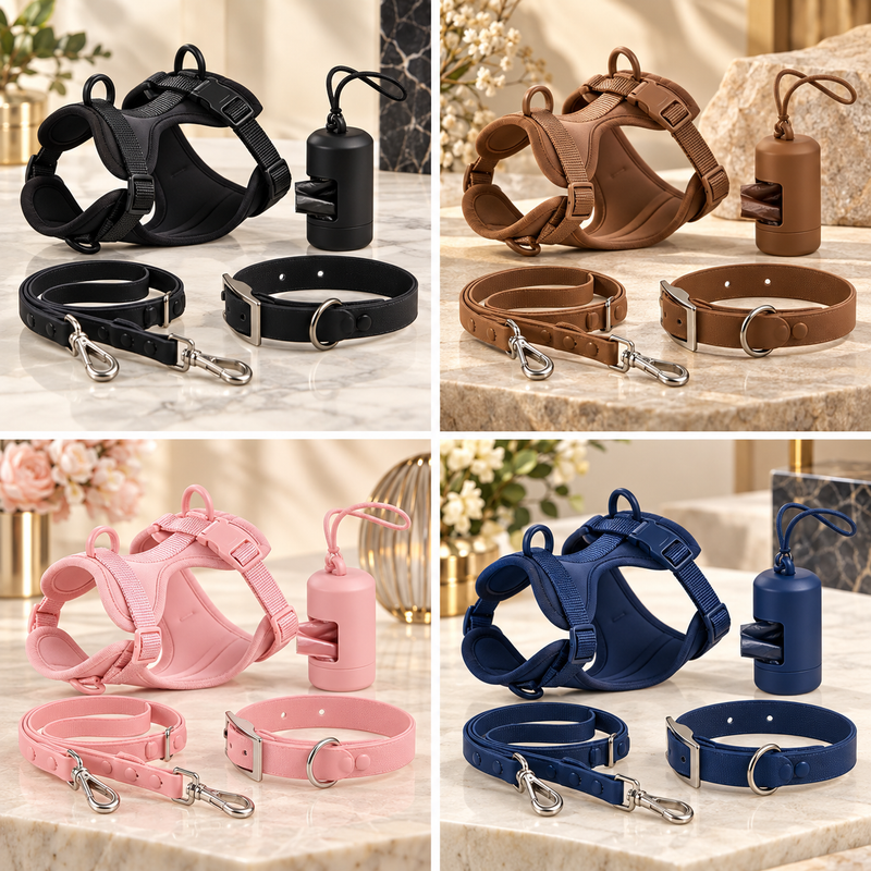 Pawling Signature Walk Set in black, coffee, pink and deep blue